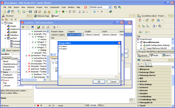 Screenshot for Advanced Localizer 1.7