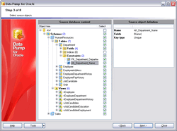 Click to view EMS Data Pump for Oracle 3.0 screenshot
