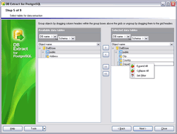 EMS DB Extract for PostgreSQL 3.0 screenshot