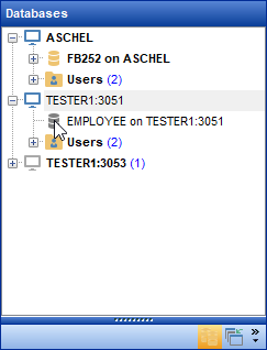 Getting started - Database navigation - Disconnected DB