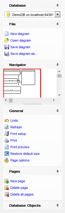 VDBD - Using Navigation bar