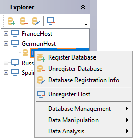 Getting Started - DB Explorer