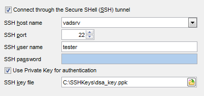 Appendix - SSH tunneling options