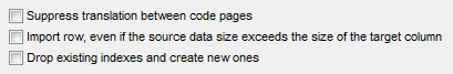 CLP Import - Specifying common file modifiers - IXF