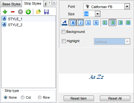 Export Data - Format-specific options - Word 2007 - Strip Styles