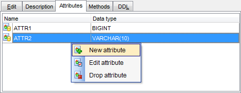 UDS Type Editor - Attributes