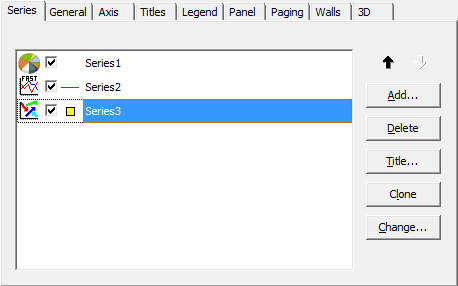 Editing Chart - Chart - Series