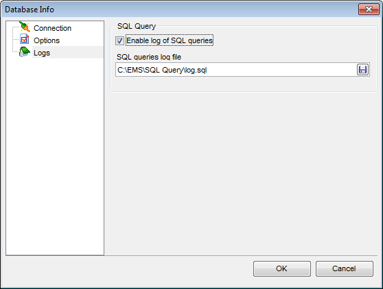 hs3263 - Setting log options