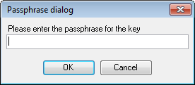 SSH Private Key - Passphrase