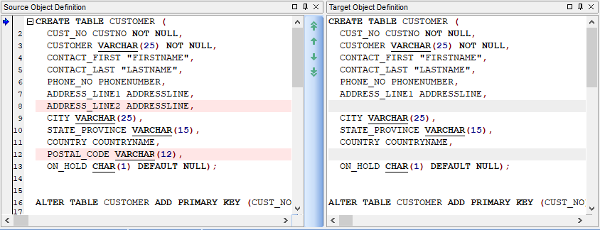 Working with Project - Master and Target Object Definition