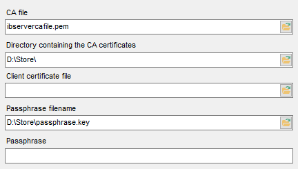 Register Host wizard - SSL