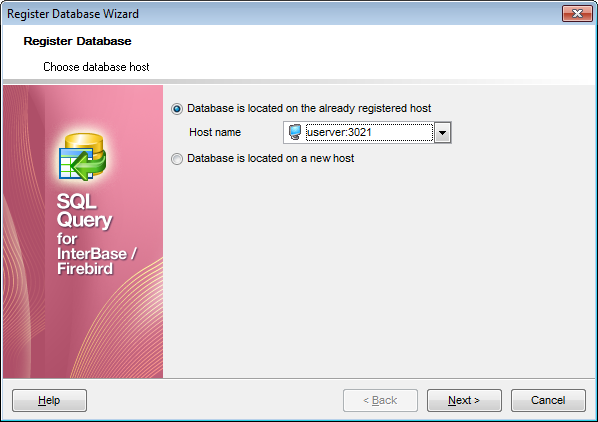 hs3221 - Specifying the host