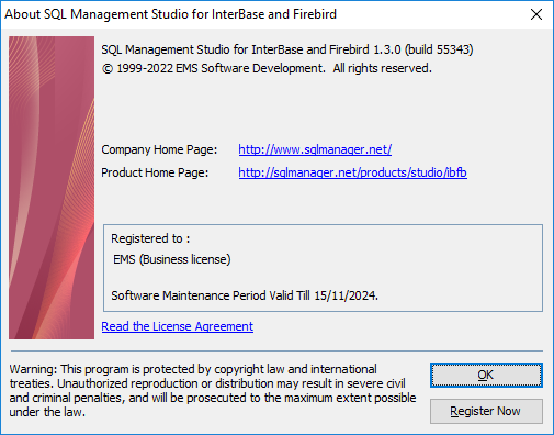 Welcome to SQL Studio - About