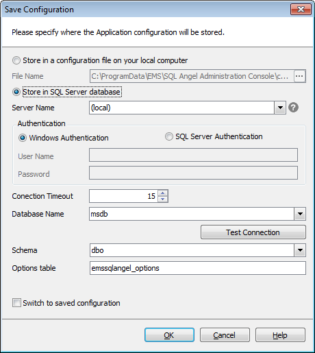 Configuration - Load