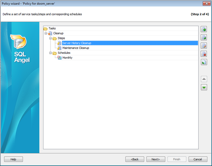 Defining set of tasks