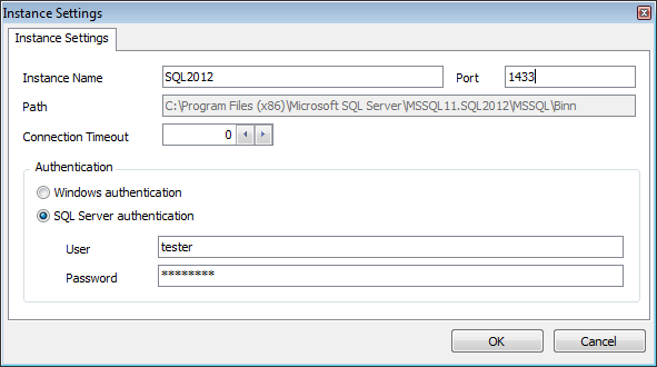 InstallWizard - Select instances - Instance Settings