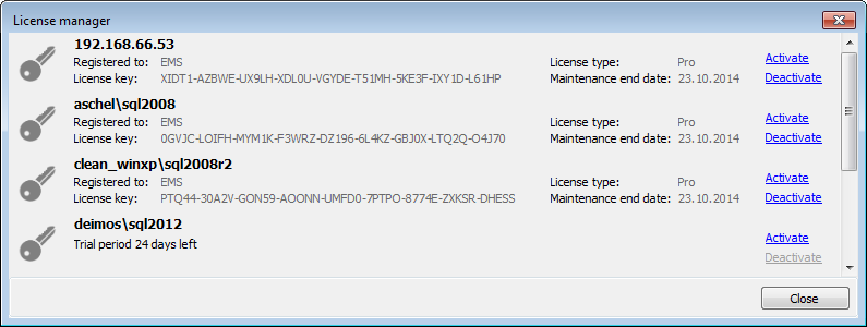 License Manager