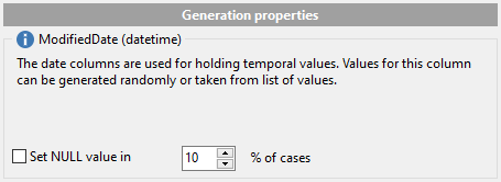 Date field parameters