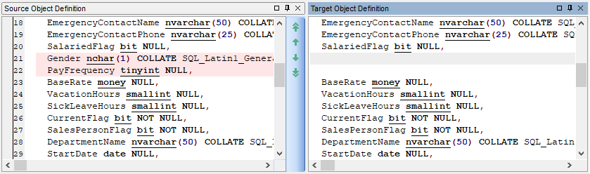 Working with Project - Master and Target Object Definition