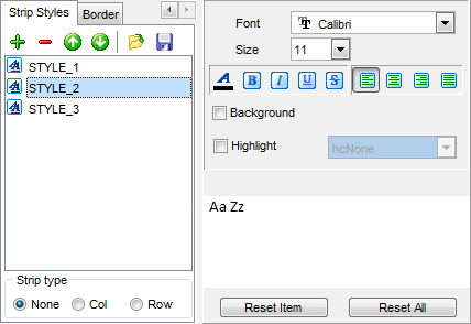 Export Data - Format-specific options - Word 2007 - Strip Styles