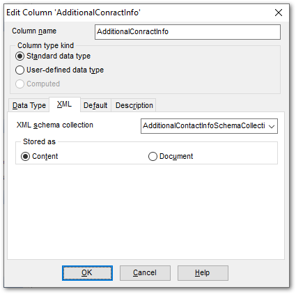 Field Editor - Setting XML properties