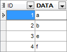 Import Data - Setting import mode - Result - Insert new