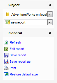 Report Viewer - Using Navigation bar
