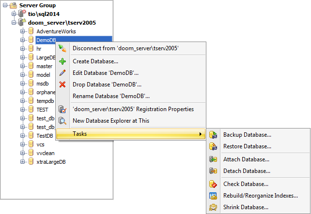 Database Explorer