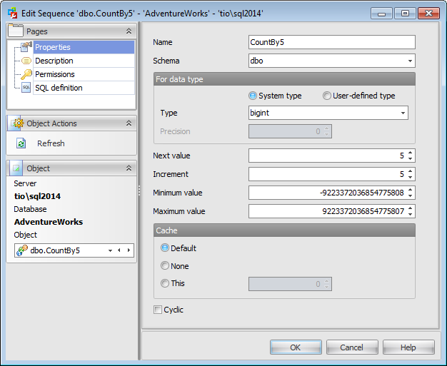 Sequence Editor - Properties