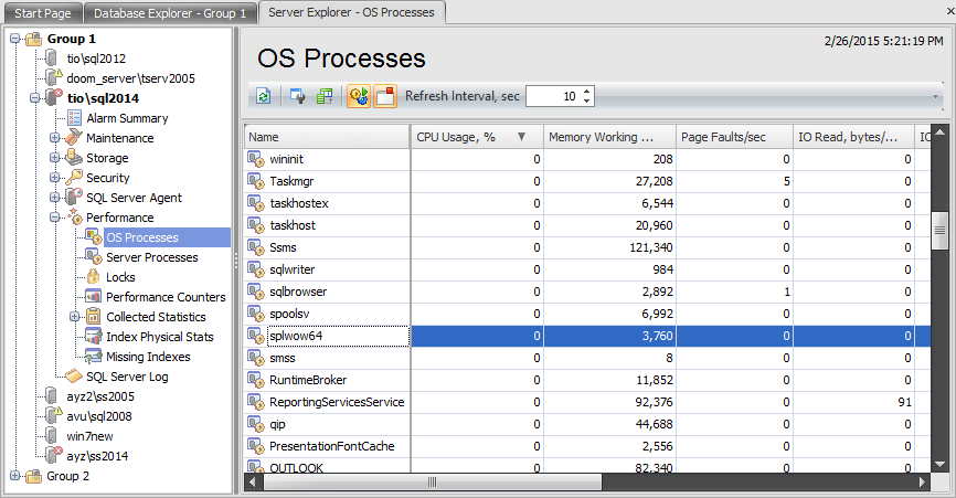 Performance - OS Processes