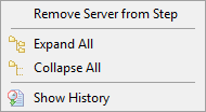 Policy_server context menu