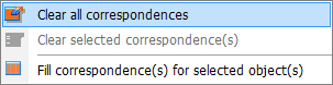 Step 2 - Tables grid - Context menu