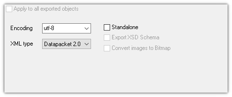 Step 7 - Format-specific options - XML