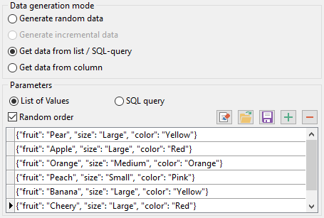 Json field parameters - Mode - List or query.png