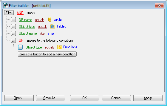 hs2109 - Step4 - Filter Builder