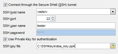 Appendix - SSH tunneling options