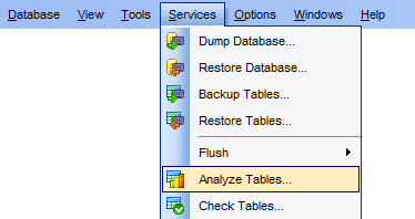 menuServices_AnalyzeTables