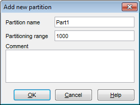 New Table - Partitions_Edit