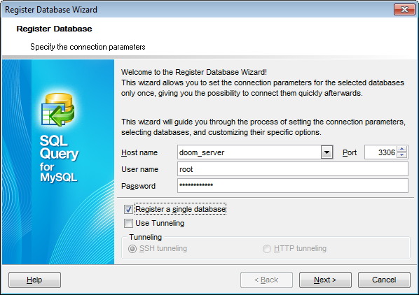 hs3211 - Setting connection properties