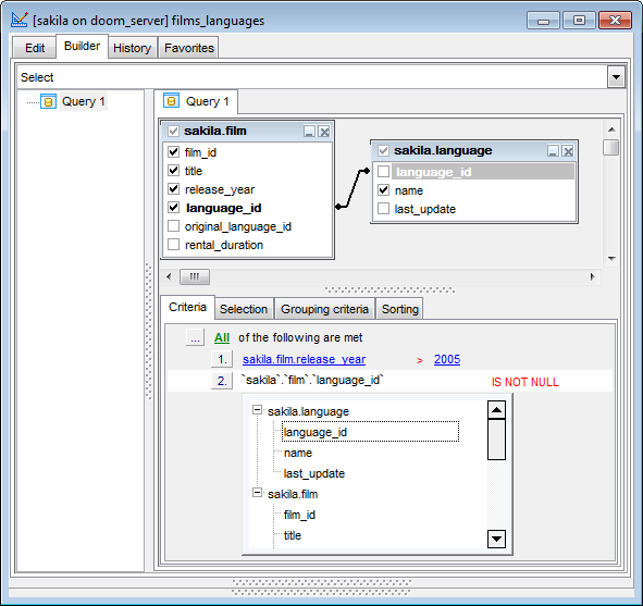 hs3323 - Setting criteria