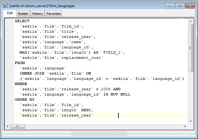 hs3327 - Working with the editor area