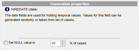 Date field parameters