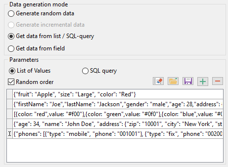 Json field parameters - Mode - List or query.png