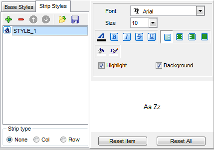 Export Data - Format-specific options - Word - Strip Styles