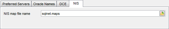 Profile parameters - Naming - NIS