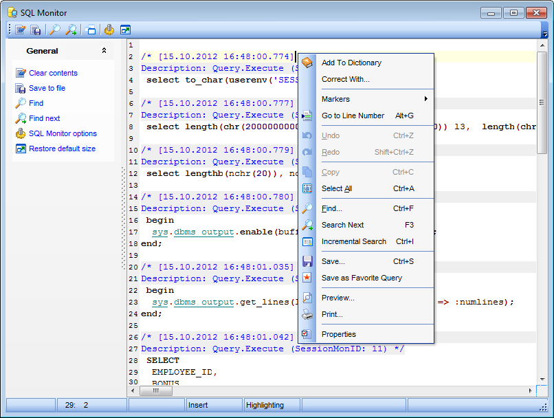 SQL Monitor - Working with SQL Monitor