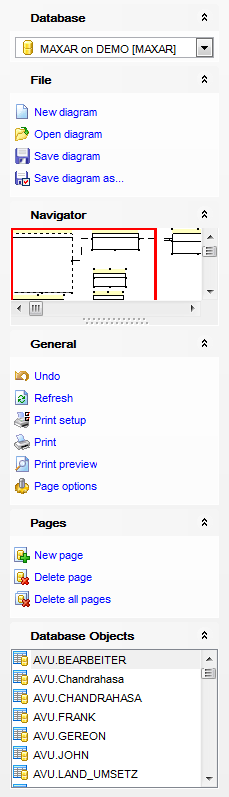 VDBD - Using Navigation bar