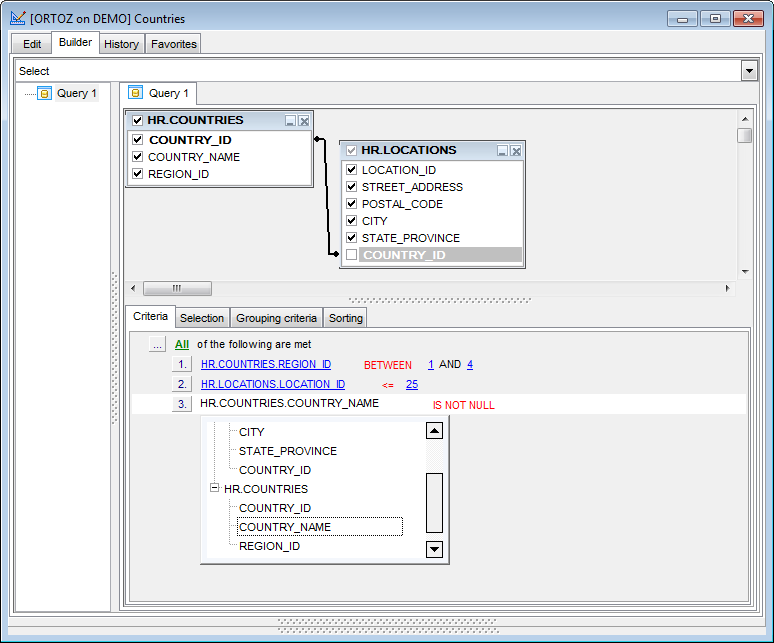 hs3323 - Setting criteria