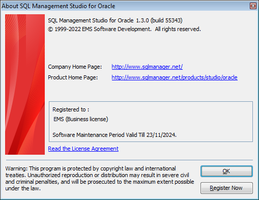 Welcome to SQL Studio - About