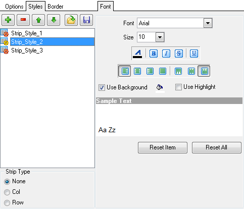 Format-specific options - MS Word 2007 and ODT - Styles